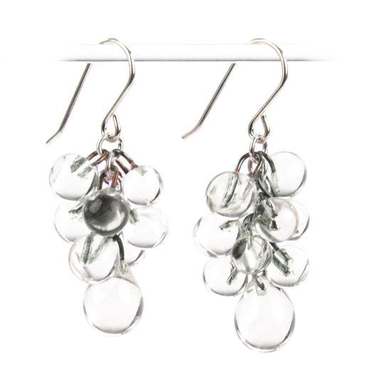 Chroma earrings in clear