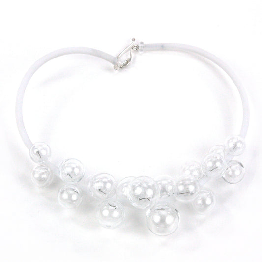 Chroma bolla necklace in clear