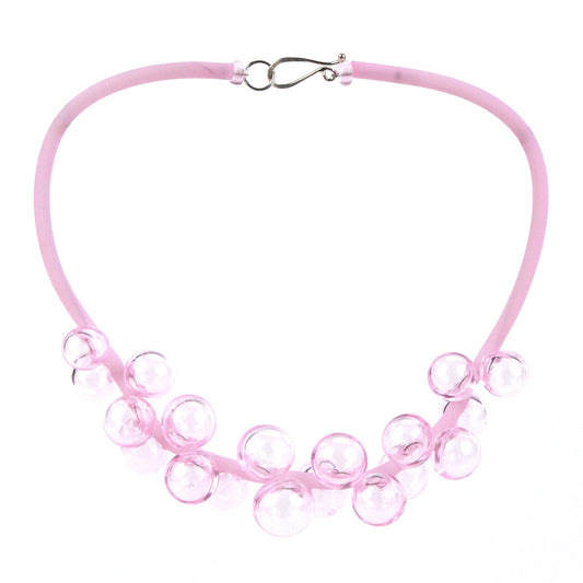 Chroma bolla necklace in pink