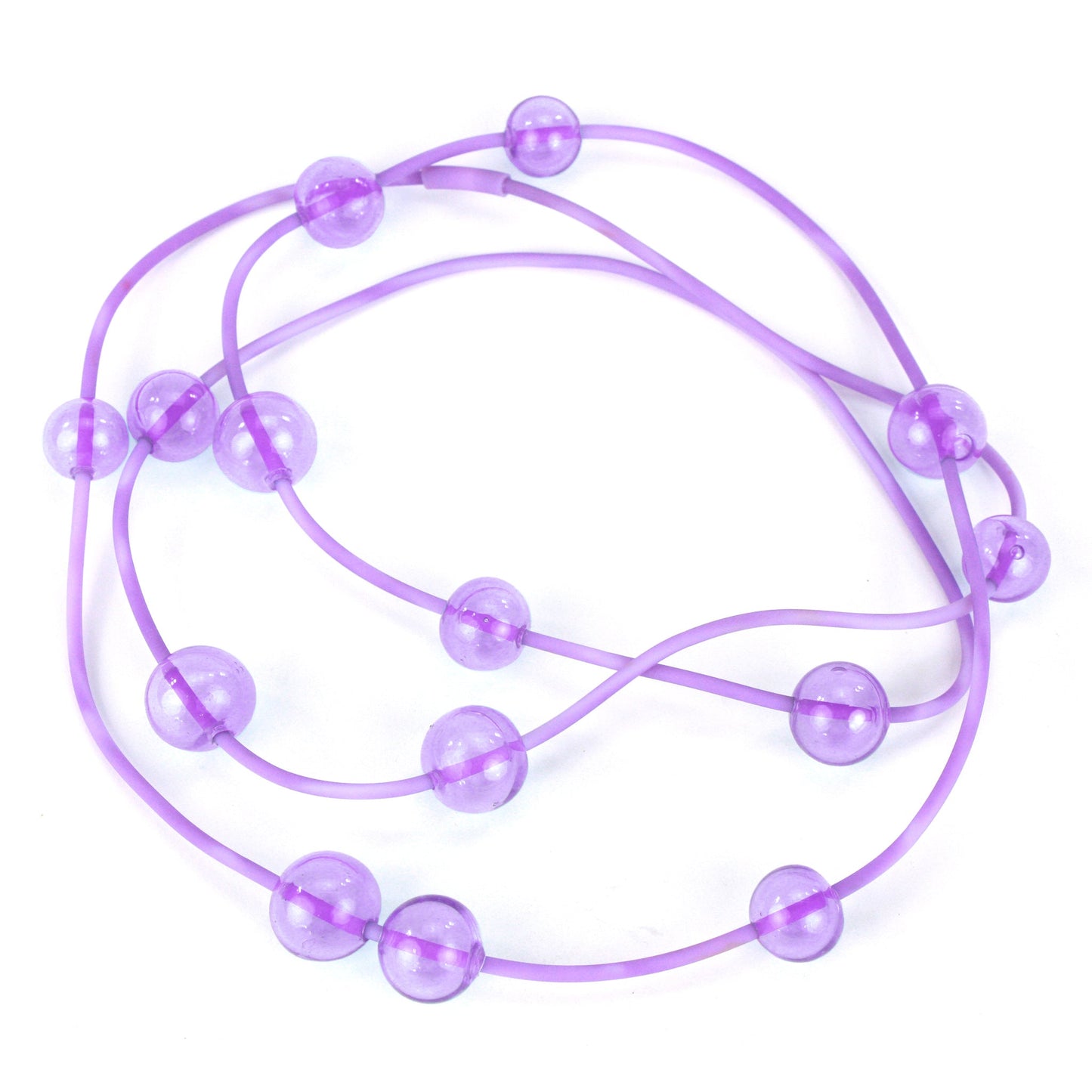 Orbit necklace -purple change color