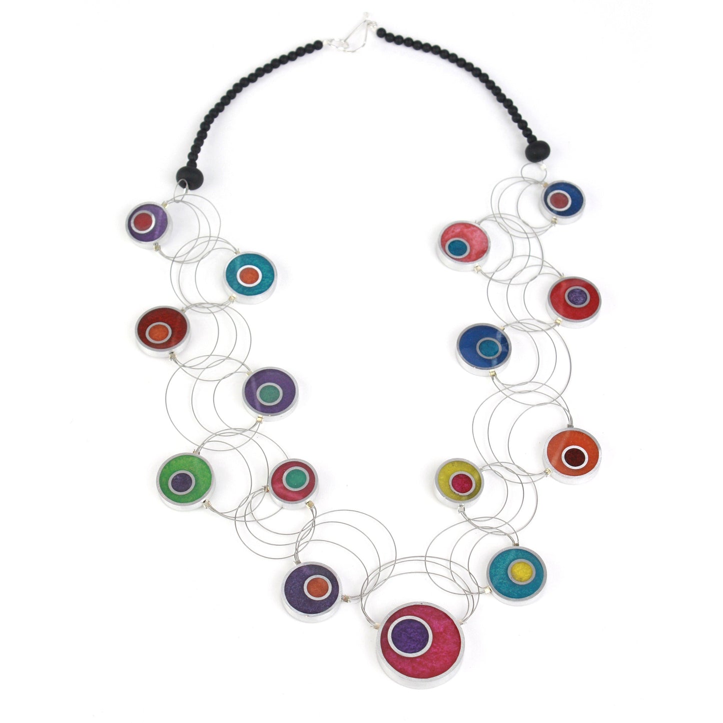 Resinique Interplay necklace - multi-color