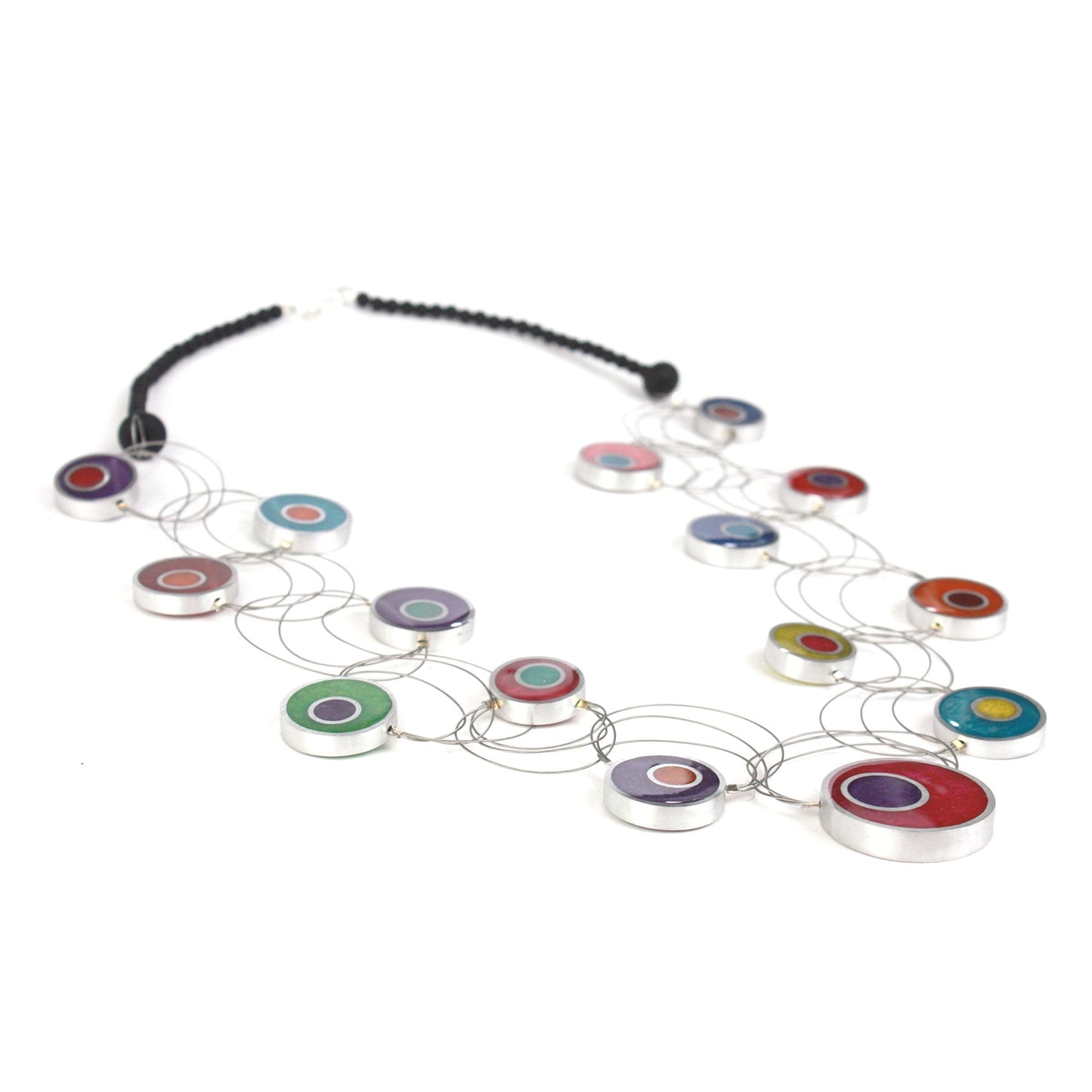 Resinique Interplay necklace - multi-color