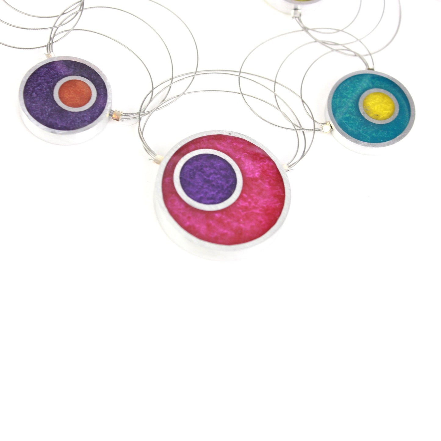 Resinique Interplay necklace - multi-color