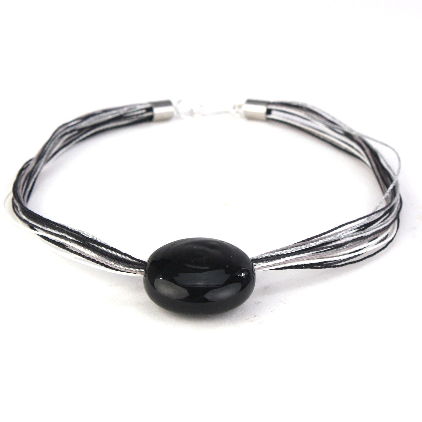 Aura necklace -black