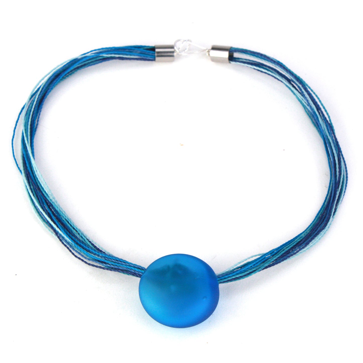 Aura necklace -aqua