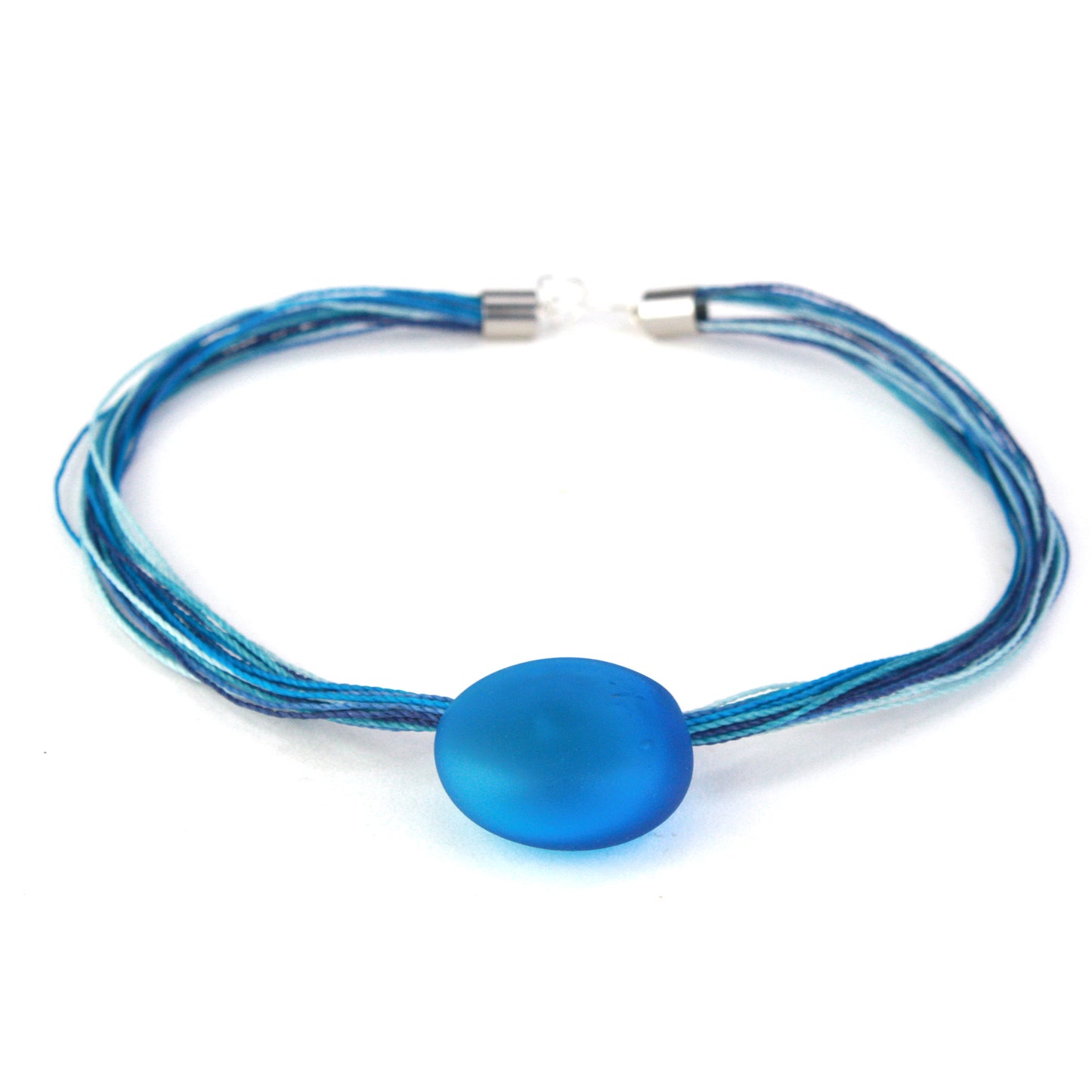 Aura necklace -aqua