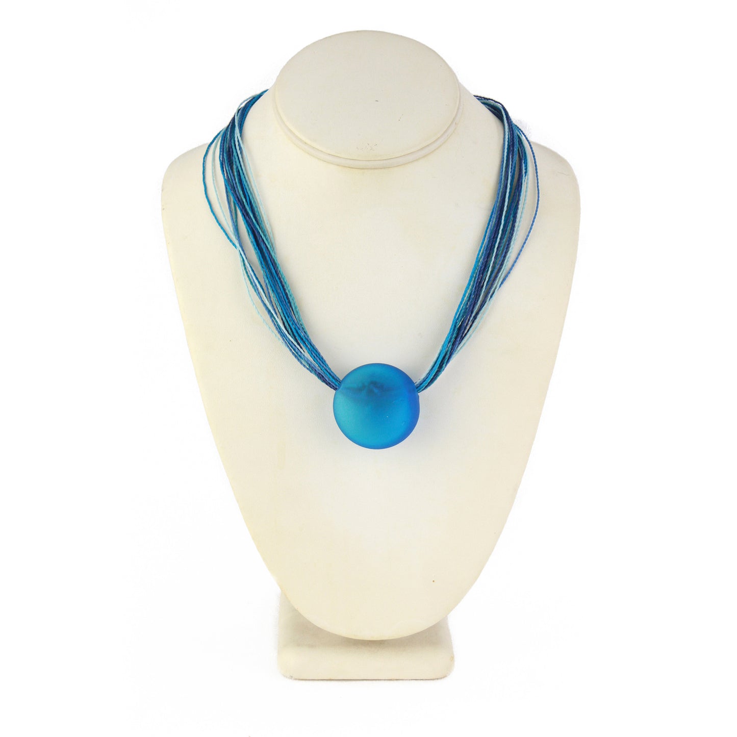 Aura necklace -aqua