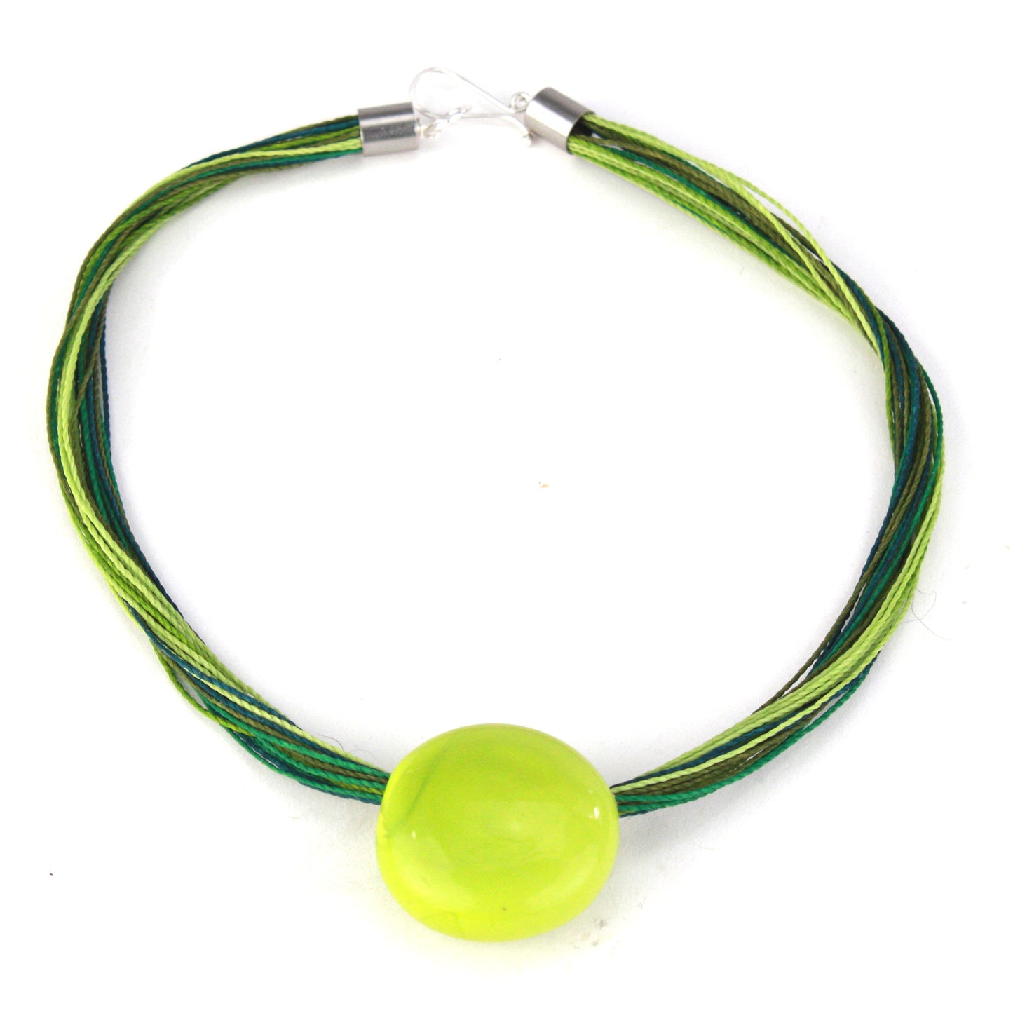 Aura necklace -green