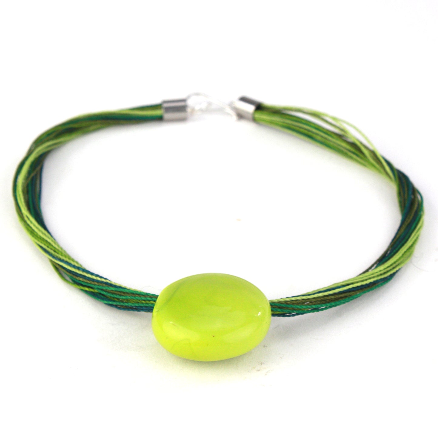 Aura necklace -green