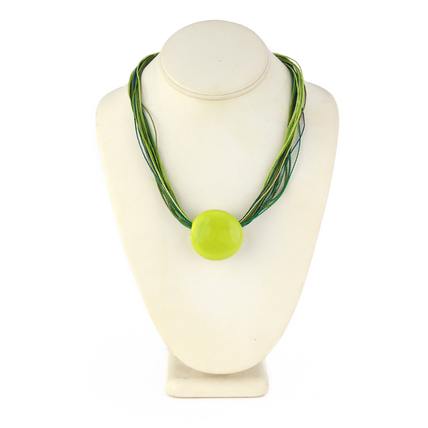 Aura necklace -green