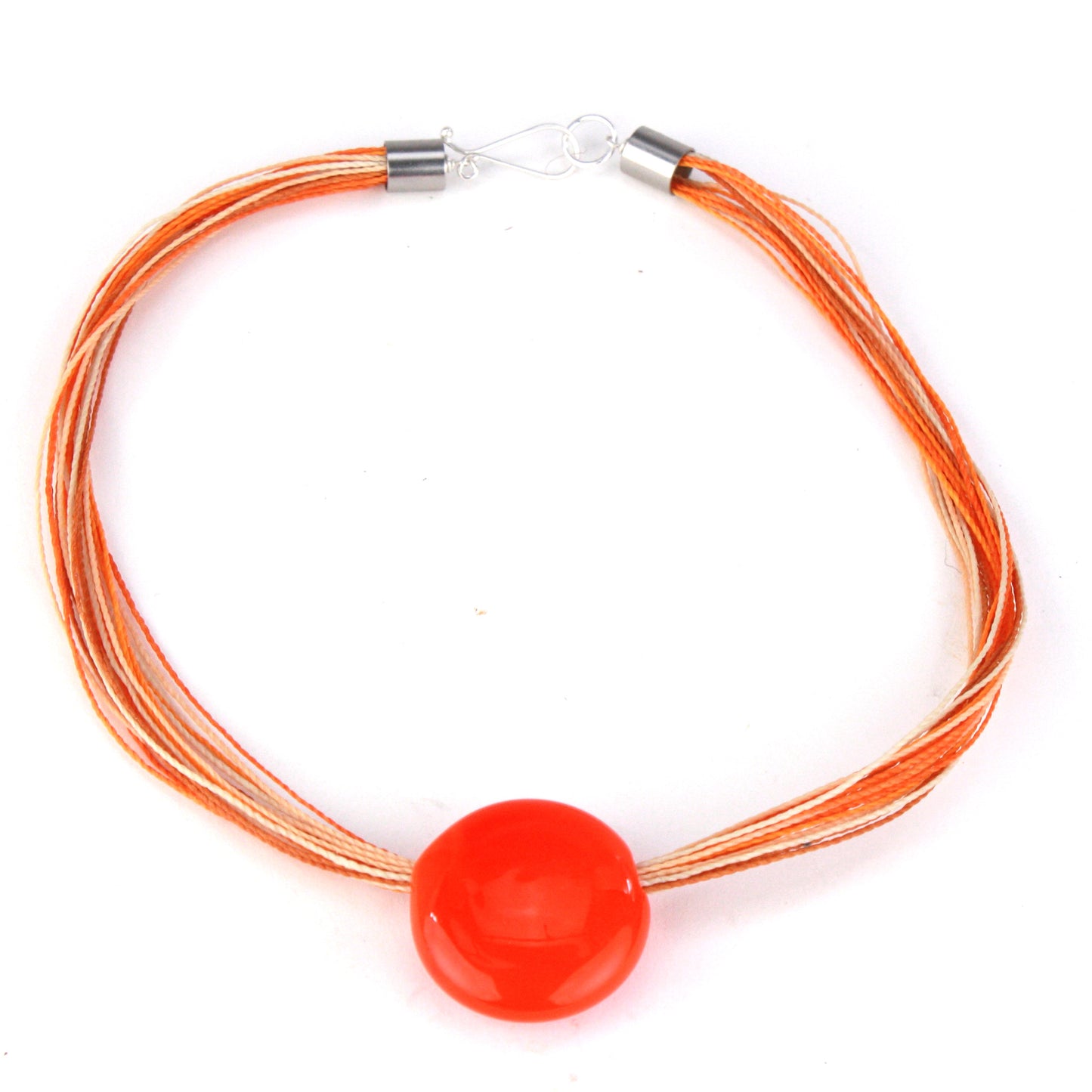 Aura necklace -orange