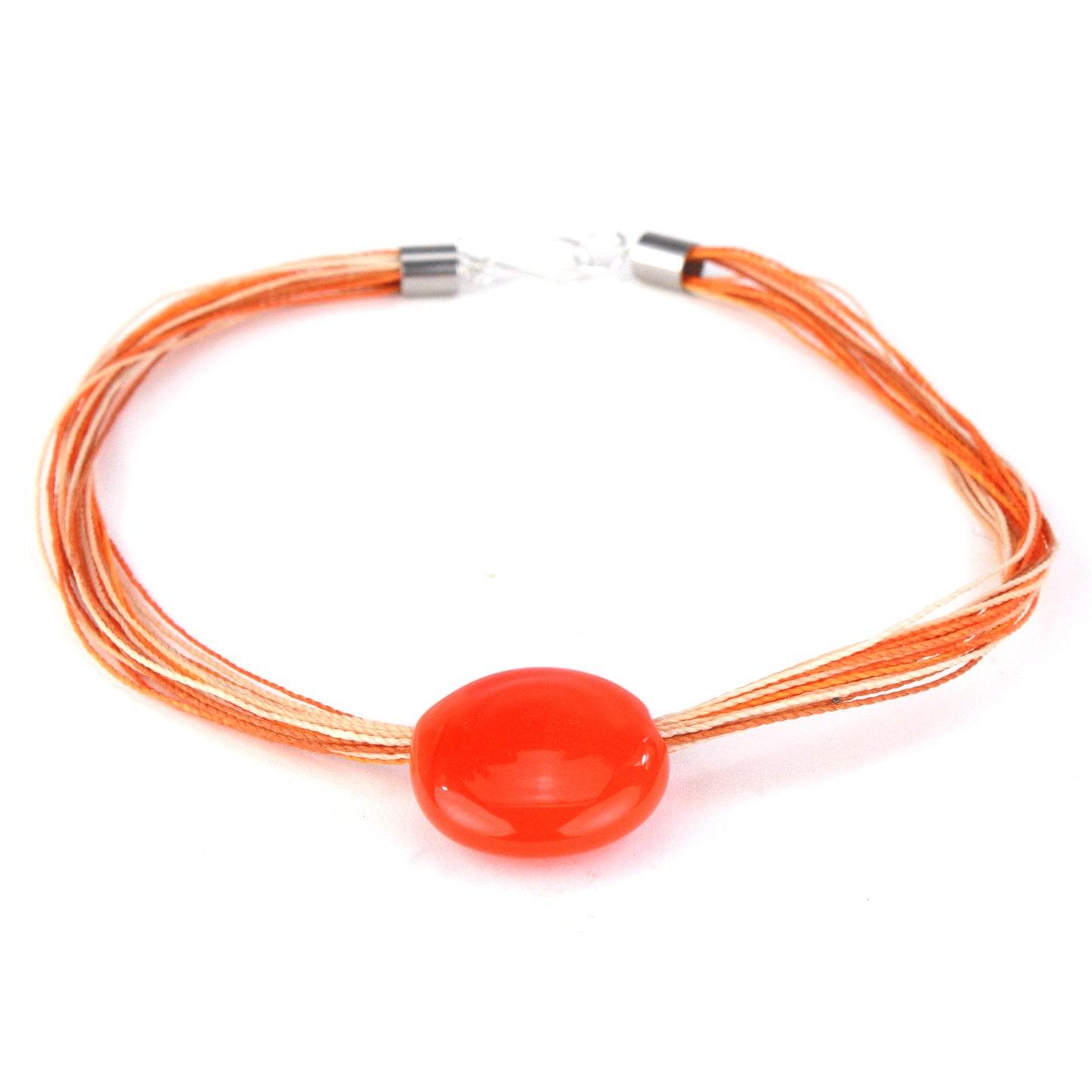 Aura necklace -orange