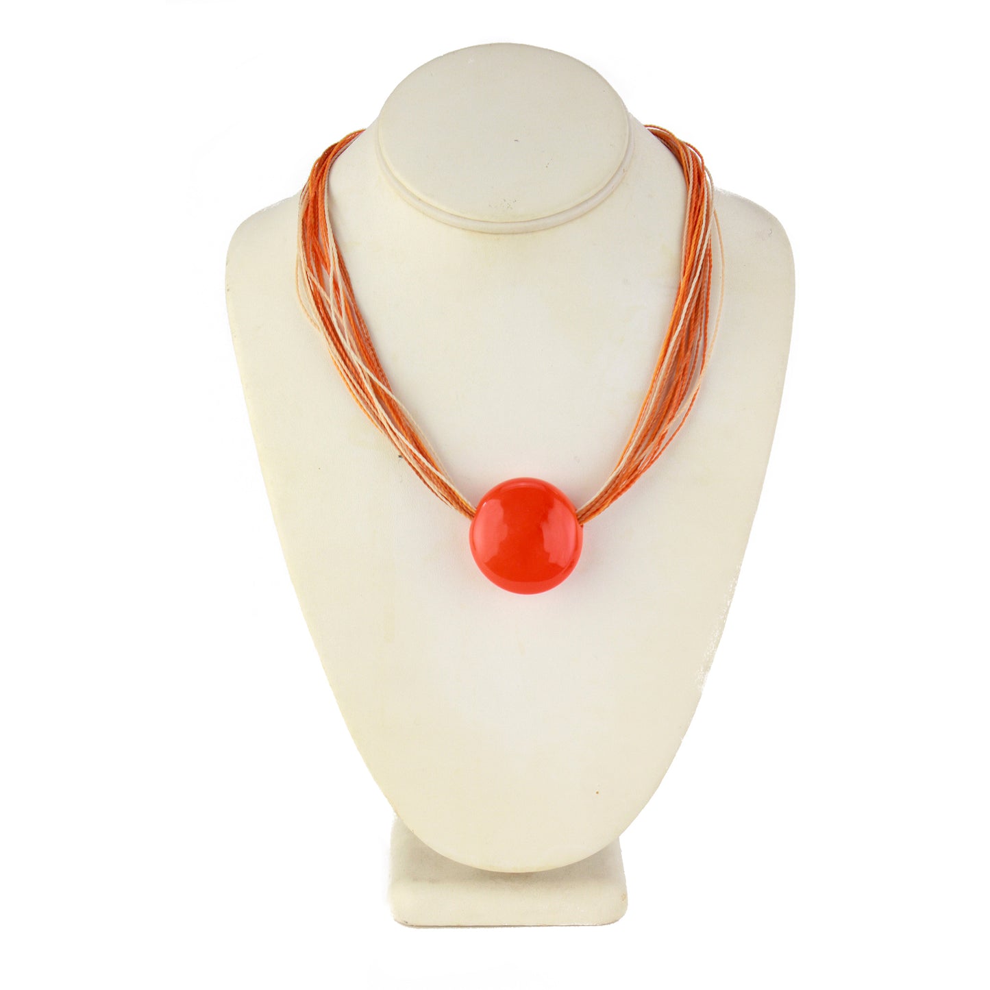 Aura necklace -orange