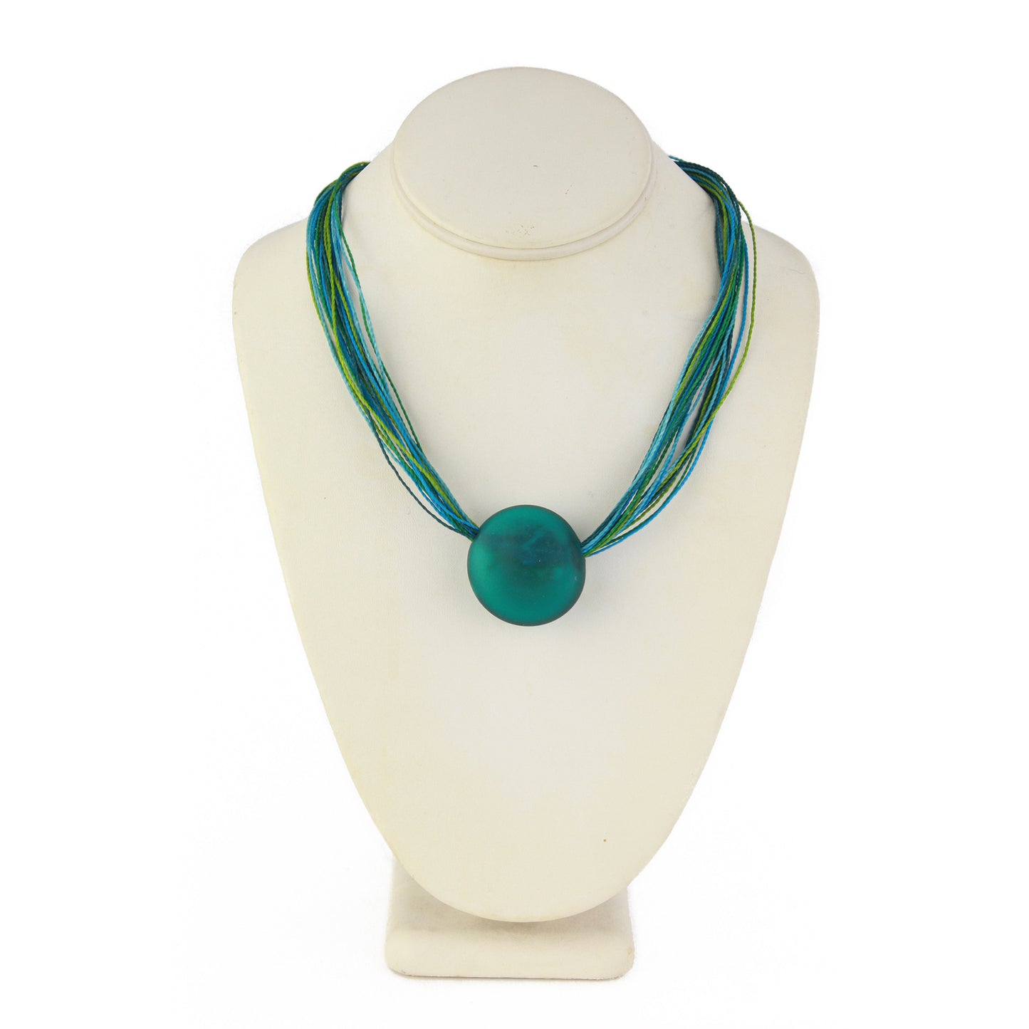 Aura necklace -teal