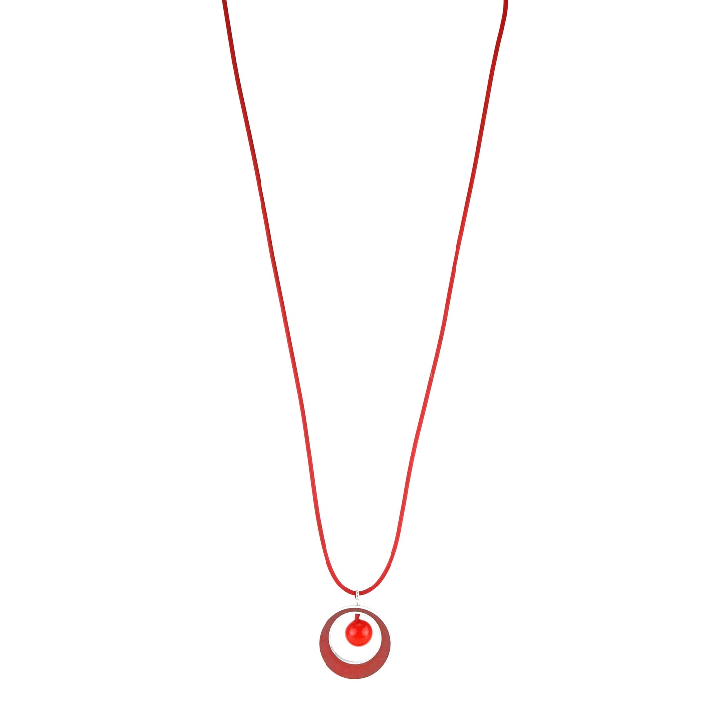 Glory necklace in red