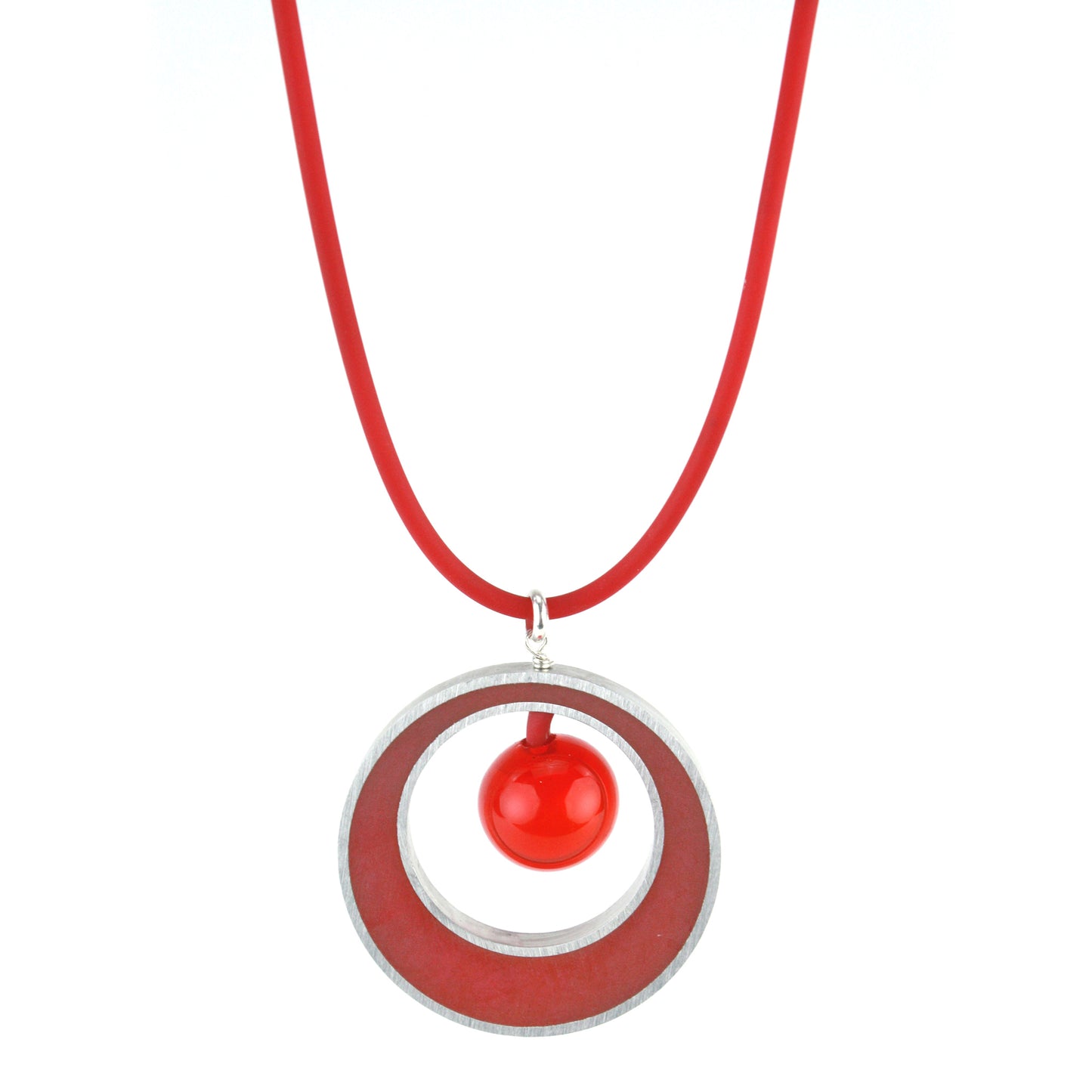 Glory necklace in red