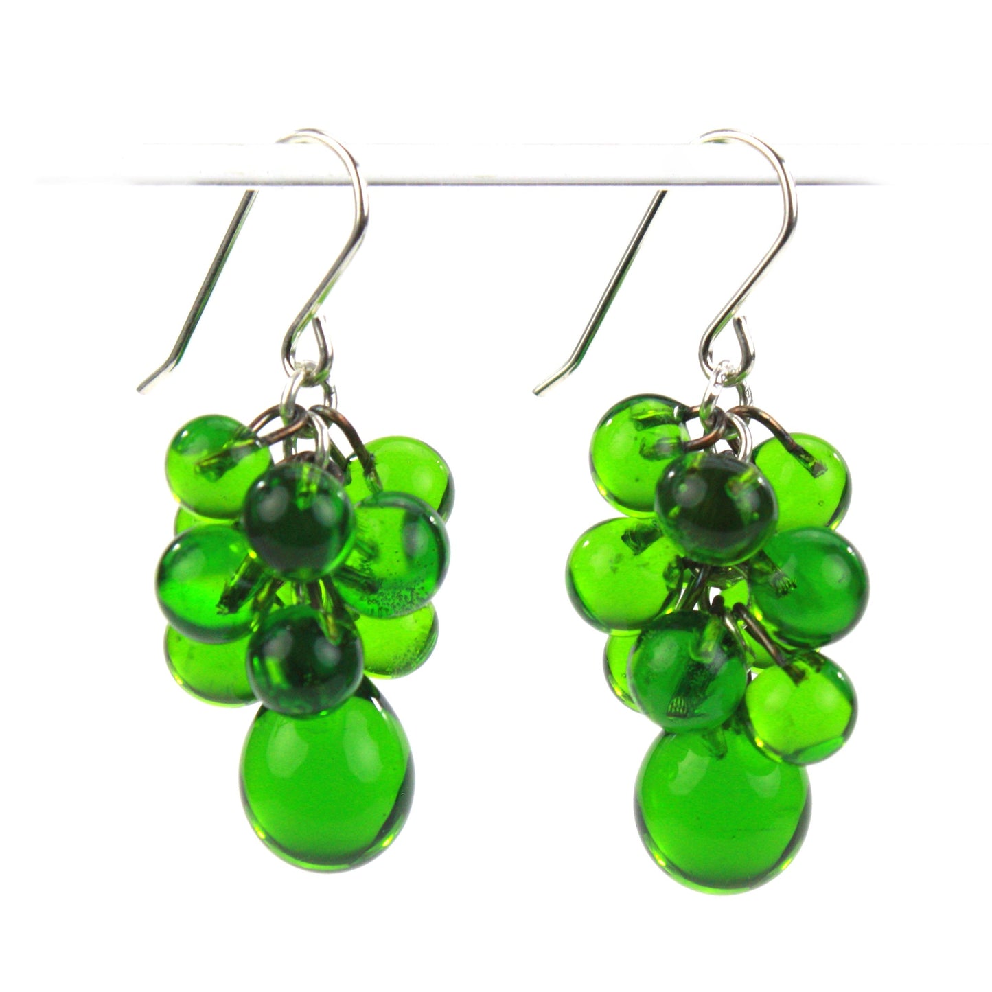 Chroma earrings in green