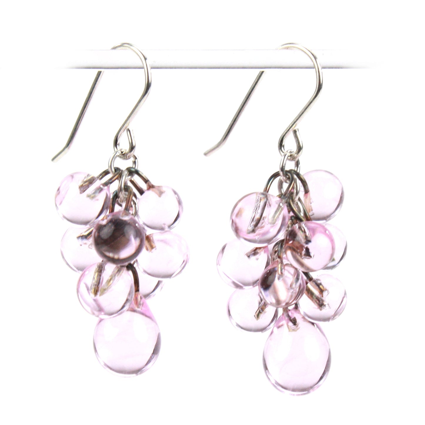 Chroma earrings in pink