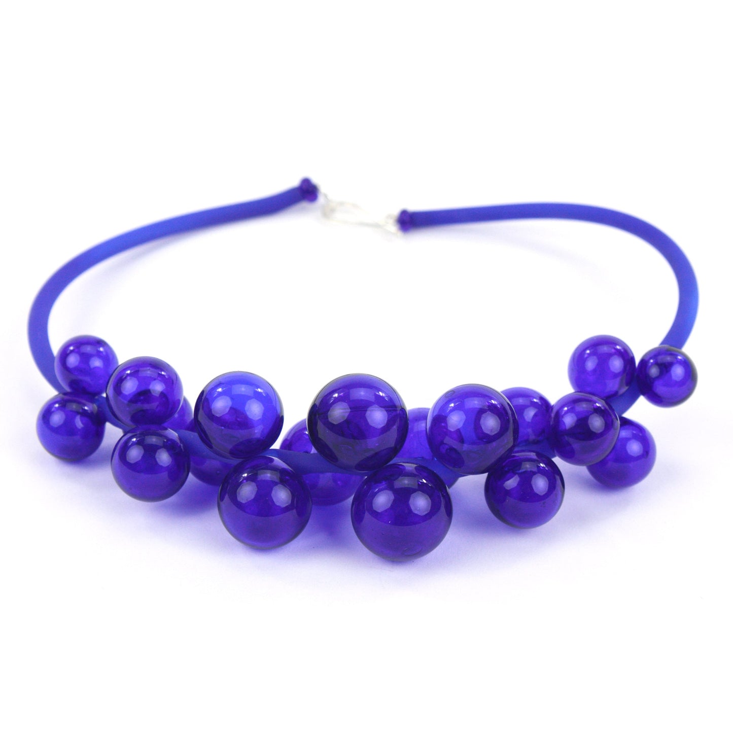 Chroma bolla necklace in cobalt