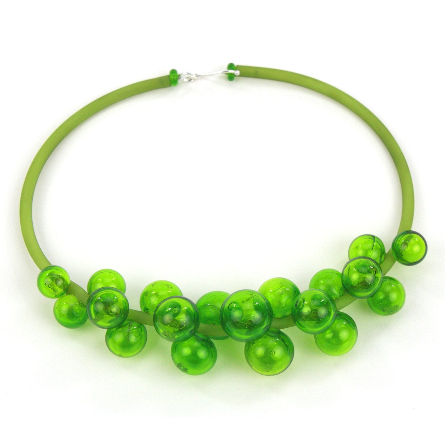 Chroma bolla necklace in green