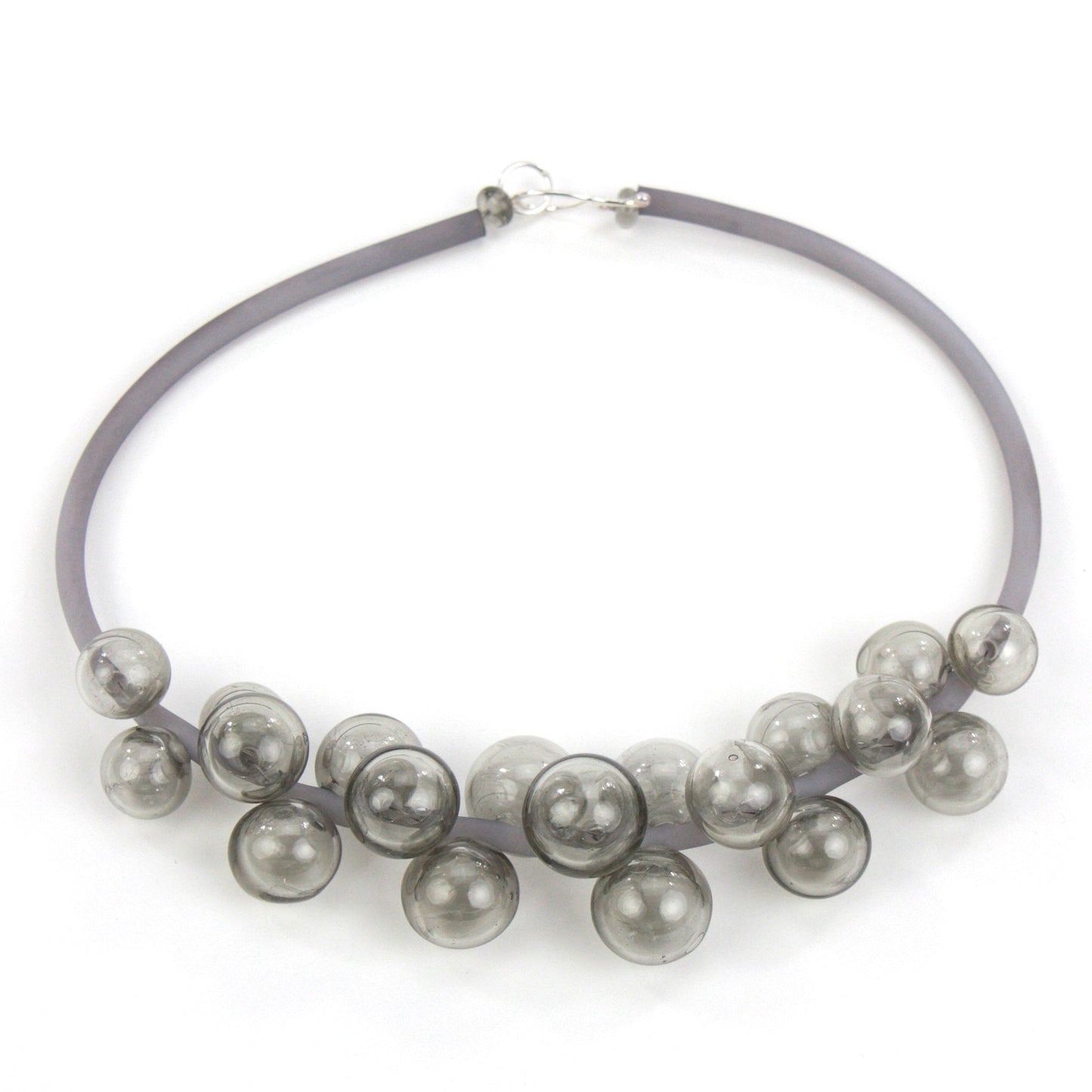 Chroma bolla necklace in grey