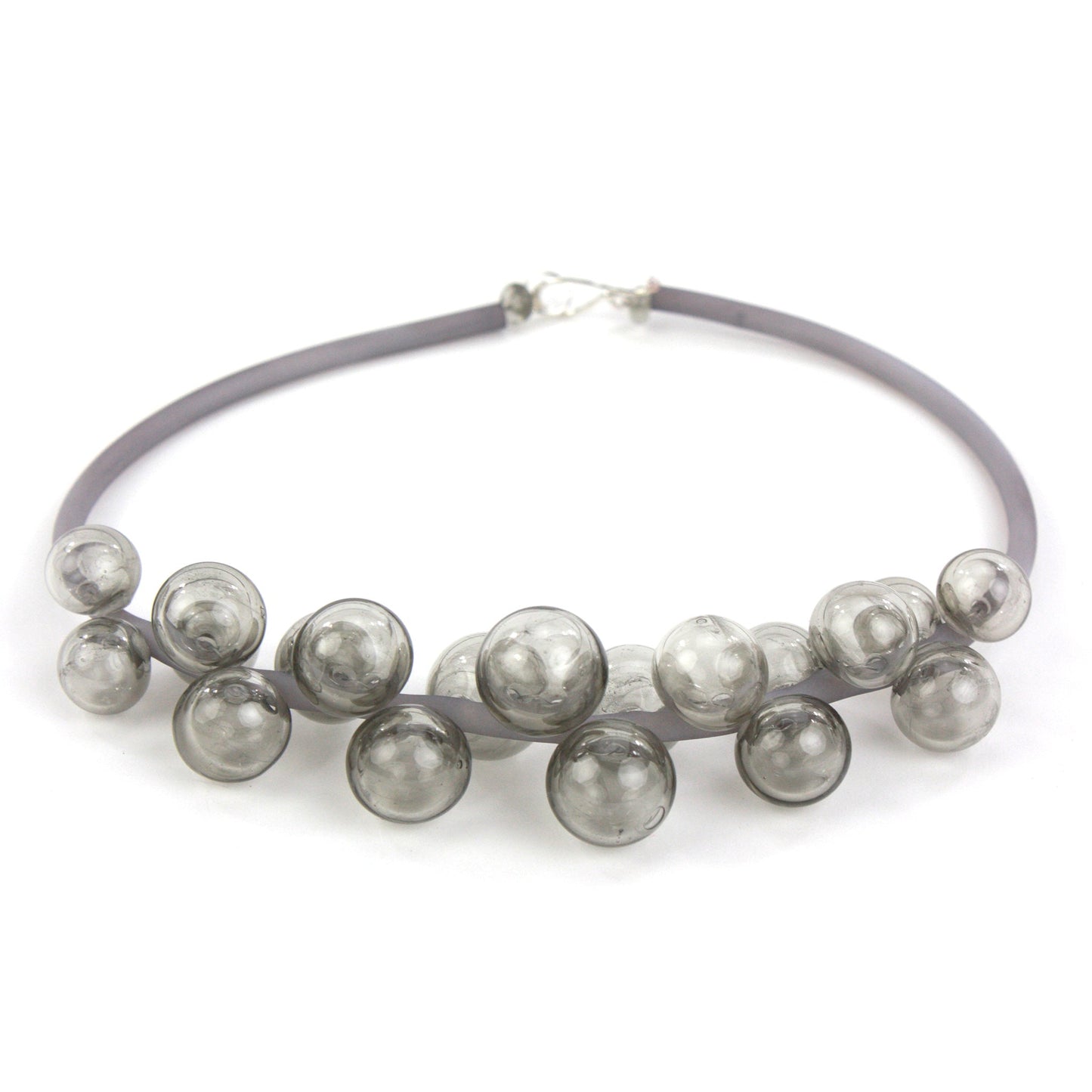 Chroma bolla necklace in grey