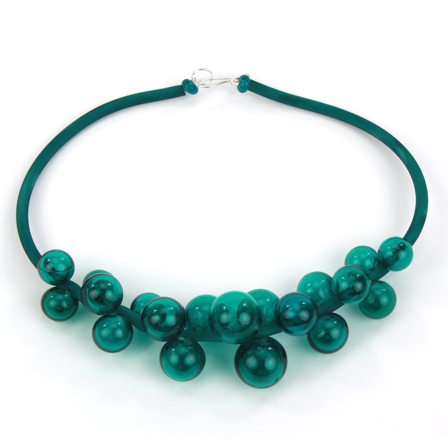 Chroma bolla necklace in teal