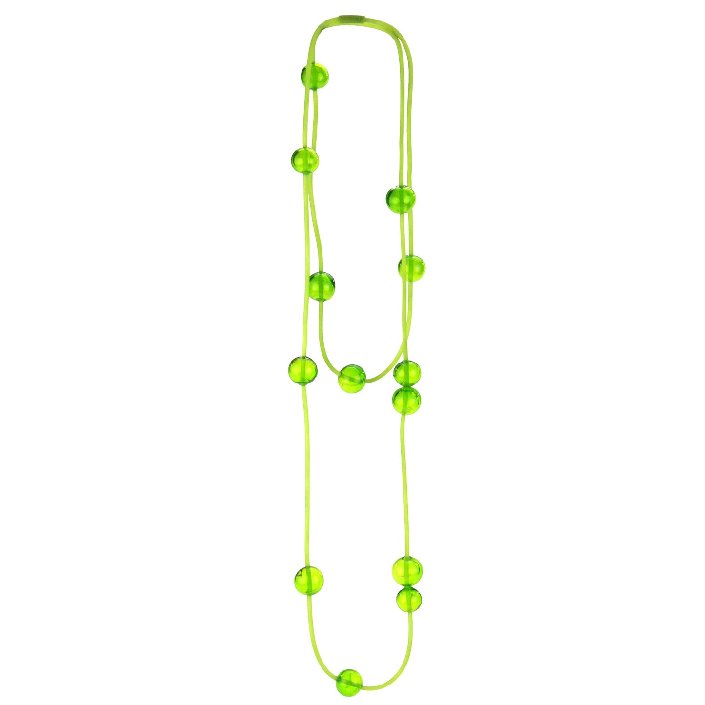 Orbit necklace -green