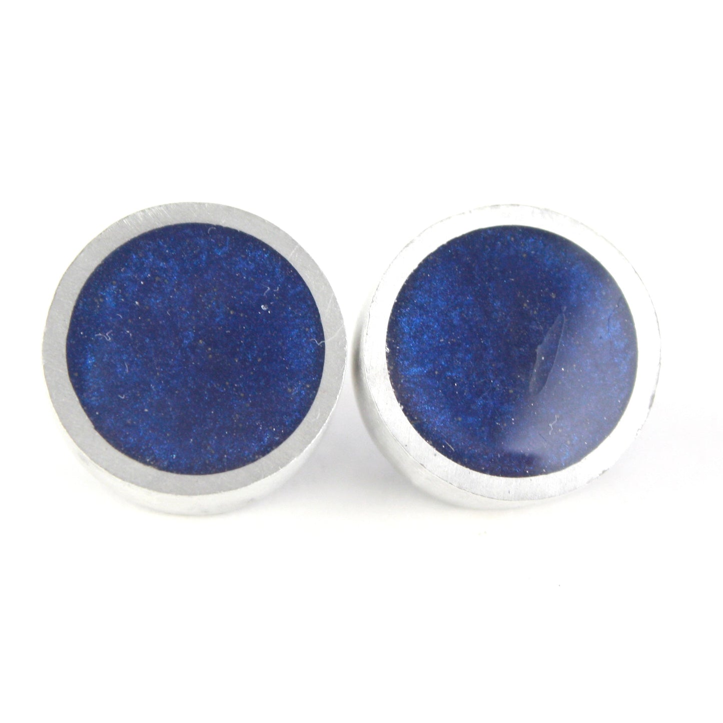 Resinique studs - blue