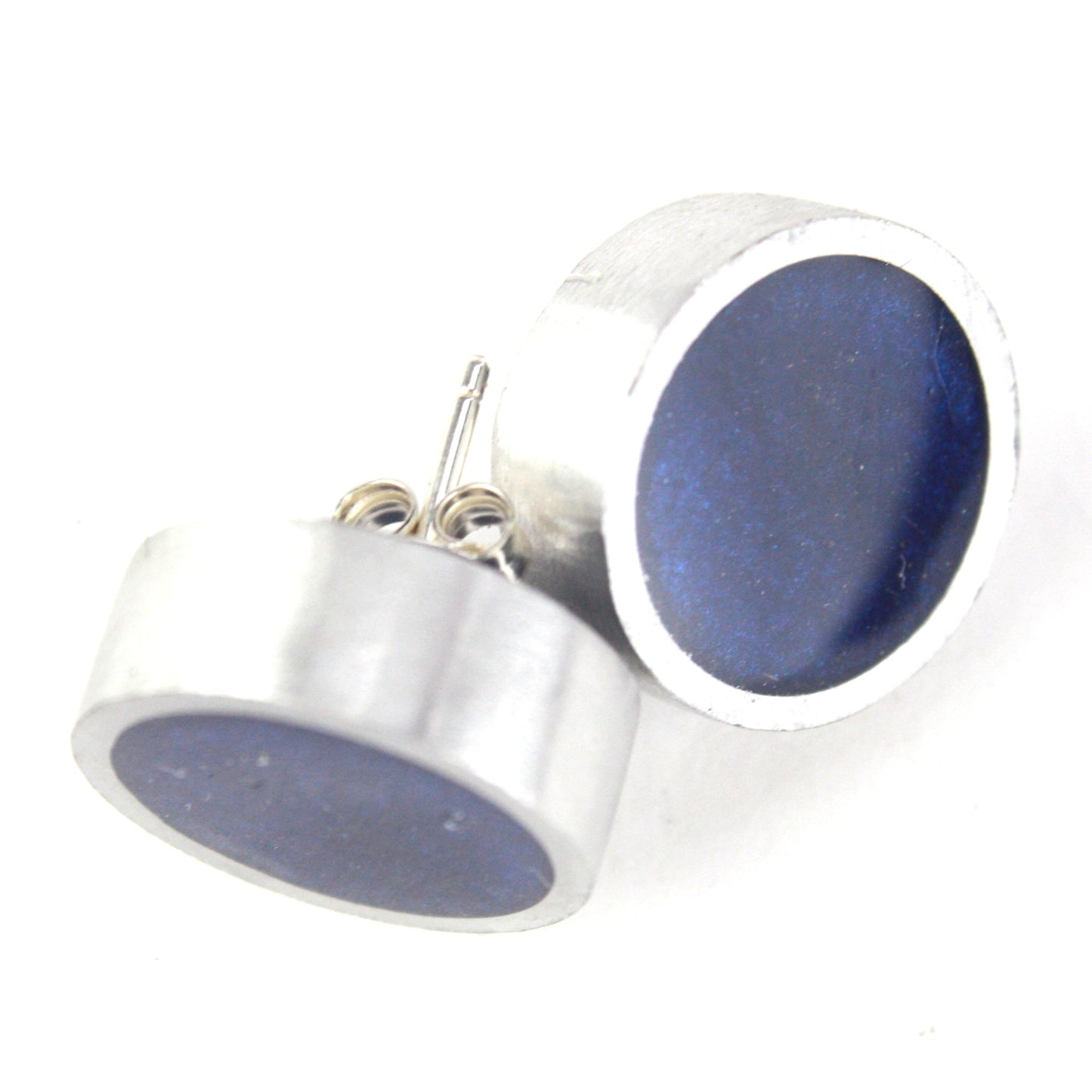 Resinique studs - blue