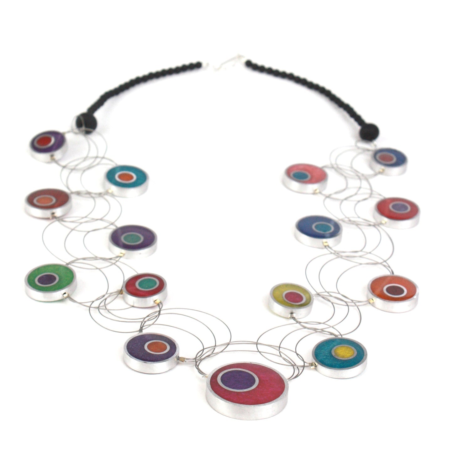 Resinique Interplay necklace - multi-color