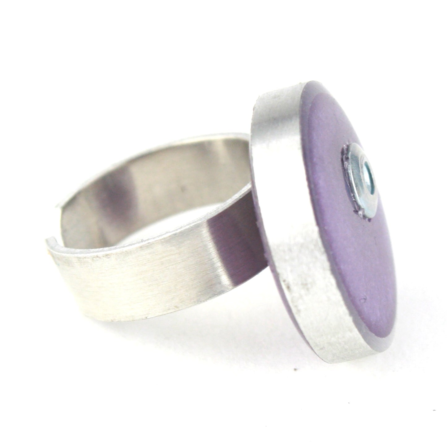 Resinique circle ring - lavender