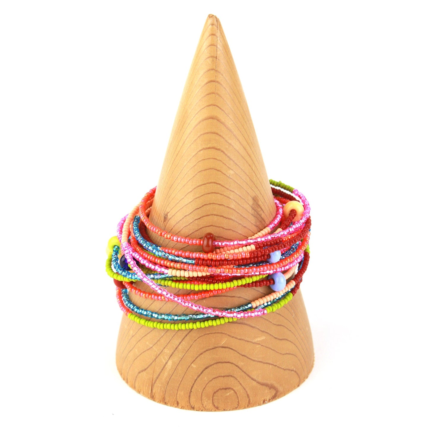 12 foot necklace - multi-color